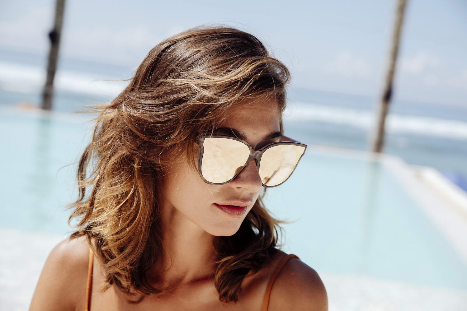 Cat Eye Brown/Pink — detajl natisa