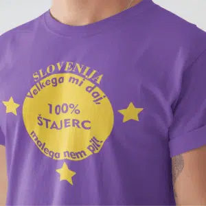 Majica 100% Štajerc — tisk na majico