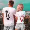 Majica Za Pare King & Queen — tisk na majico