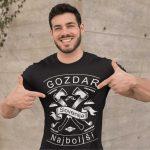 Majica Najboljši Gozdar — tisk na majico