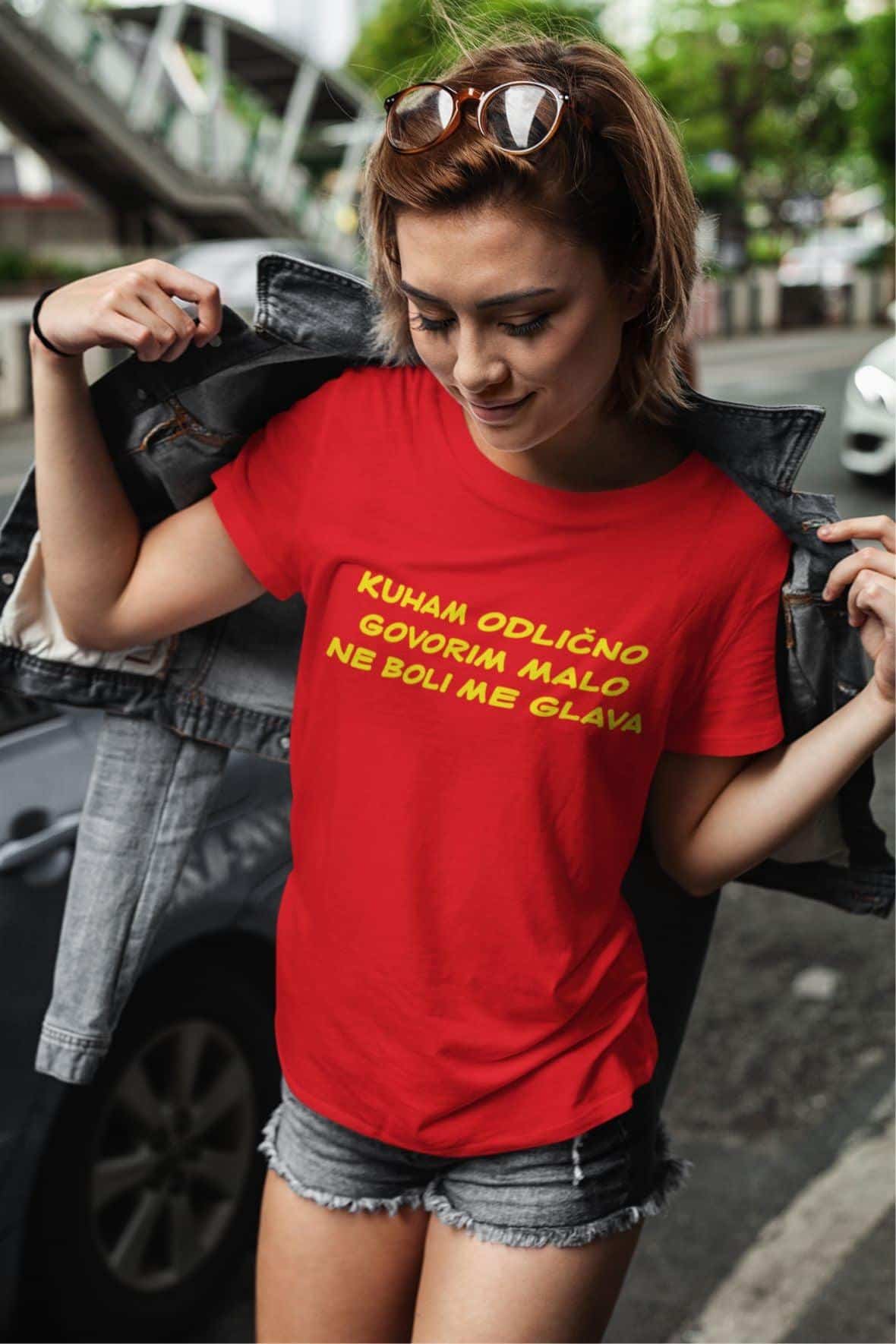 Majica - Kuham dobro, govorim malo, ne boli me glava — različica 3