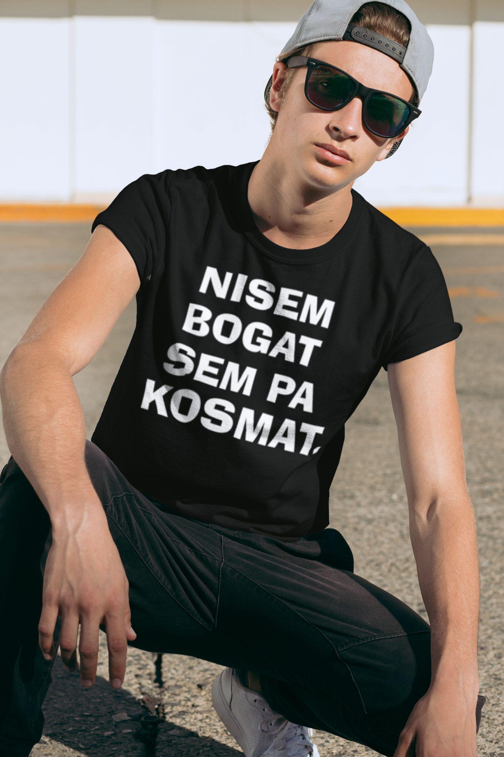 NISEMBOGATSEMPAKOSMAT-web Nisem bogat sem pa kosmat — tisk na majico