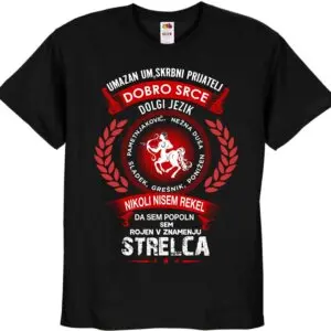 Majica Horoskop Strelec — tisk na majico