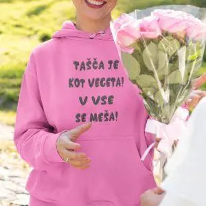 Jopica - Tašča je kot vegeta — tisk na majico