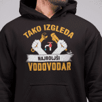 Kapucar Tako Izgleda Najboljši Vodovodar — tisk na majico