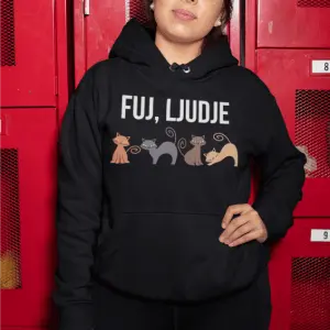 Kapucar Fuj Ljudje — tisk na majico