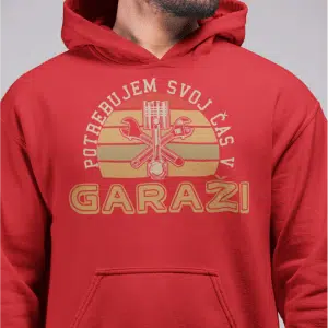 Kapucar Potrebujem Svoj Čas v Garaži — detajl natisa