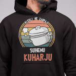 Kapucar Nikoli Ne Zaupaj Suhemu Kuharju — tisk na majico