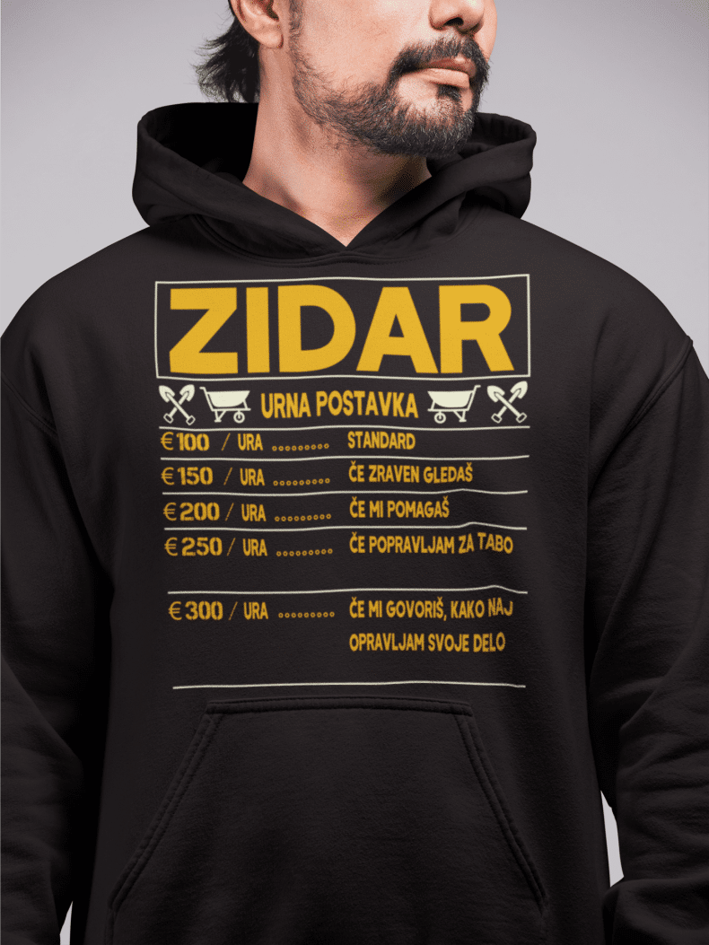 Kapucar Zidar Urna Postavka — tisk na majico