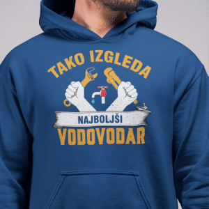 Kapucar Tako Izgleda Najboljši Vodovodar — detajl natisa
