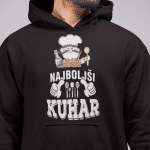 Kapucar Najboljši Kuhar — tisk na majico
