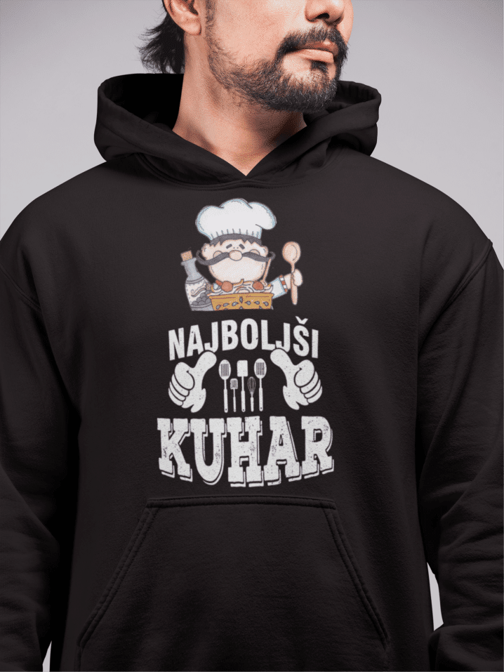 Kapucar Najboljši Kuhar — tisk na majico