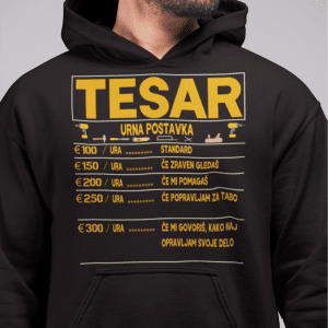 Kapucar Tesar Urna Postavka — tisk na majico