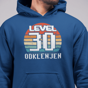 Kapucar Level 30 Odklenjen — detajl natisa