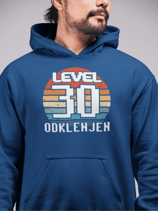 Kapucar Level 30 Odklenjen — detajl natisa