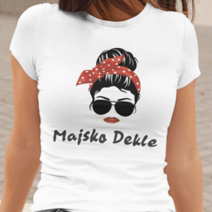 Majica Majsko Dekle — tisk na majico