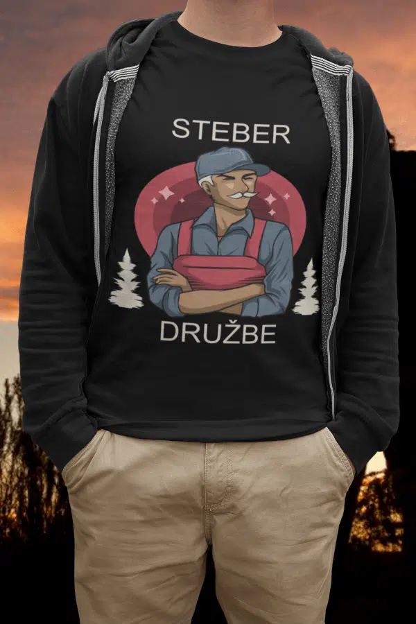 Majica Steber Družbe — tisk na majico
