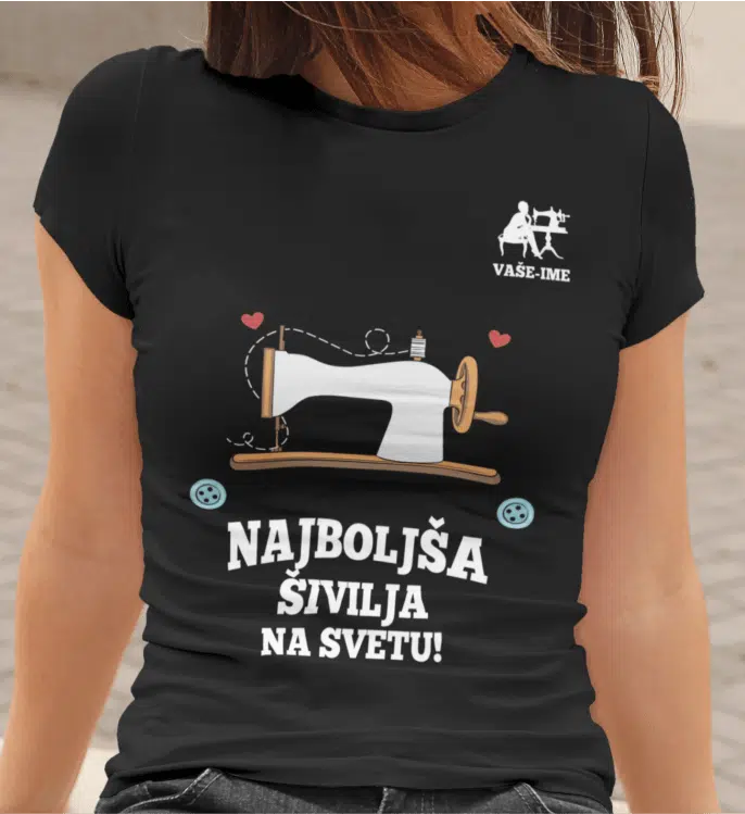 Majica Po Naročilu - Najboljša Šivilja — različica 3