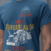 Majica Po Naročilu - Brez Tovornjakov, Bi Ti Bil Lačen, Gol In Brez Doma — različica 4