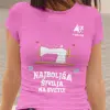 Majica Po Naročilu - Najboljša Šivilja — detajl natisa