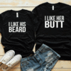 Majica Za Pare Beard & Butt — tisk na majico