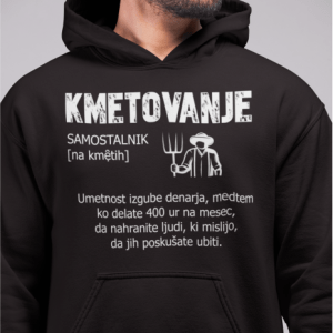 Kapucar Kmetovanje — tisk na majico