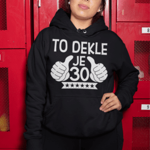 Kapucar To Dekle Je 30 — detajl natisa