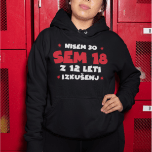 Kapucar Nisem 30, Sem 18 Z 12 Leti Izkušenj — tisk na majico