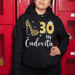 Kapucar 30 In Čudovita — tisk na majico