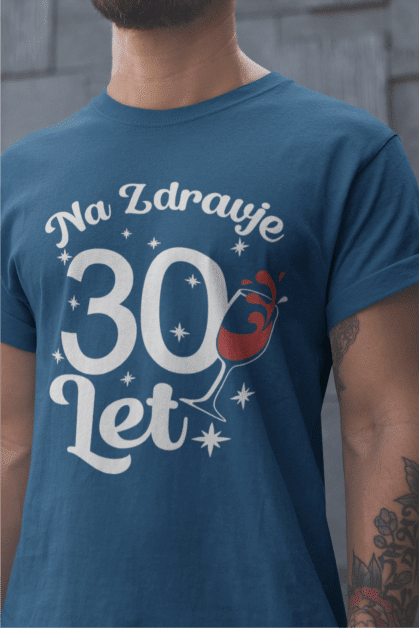 Majica Na Zdravlje 30 — detajl natisa
