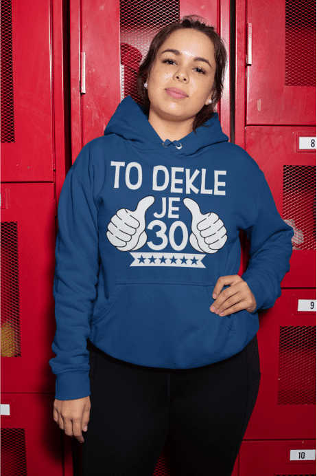 Kapucar To Dekle Je 30 — tisk na majico
