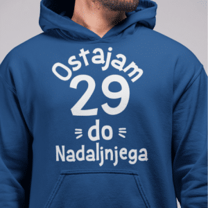 Kapucar Ostajam 29 Do Nadaljnjega — detajl natisa