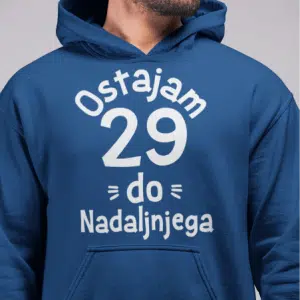 Kapucar Ostajam 29 Do Nadaljnjega — detajl natisa