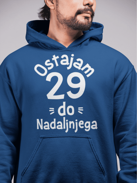 Kapucar Ostajam 29 Do Nadaljnjega — detajl natisa