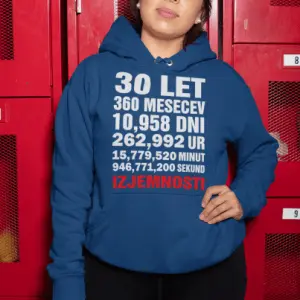 Kapucar 30 Let Izjemnosti — detajl natisa