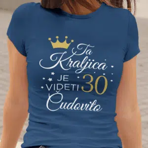 Ta Kraljica Je Videti Čudovito 30 [Starost po želji] — detajl natisa