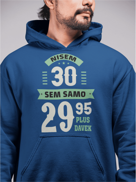 Kapucar Nisem 30, Sem 29,95 Plus Davek — detajl natisa