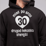 Kapucar Mlad Po Srcu 30 — tisk na majico
