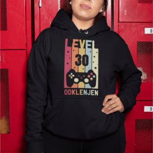 Kapucar Level 30 Odklenjen — tisk na majico