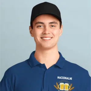 Polo Majica Nacionalni Dan Piva — detajl natisa