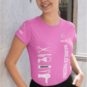 Majica Po Naročilu - Najboljša Frizerka — tisk na majico