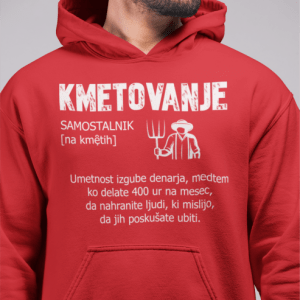 Kapucar Kmetovanje — detajl natisa