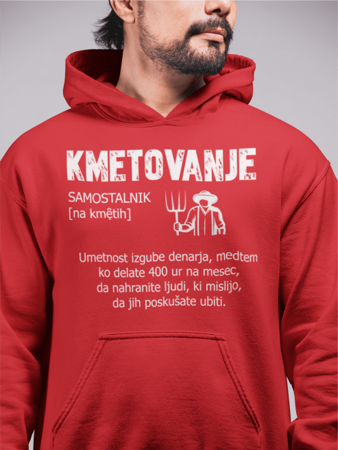 Kapucar Kmetovanje — detajl natisa