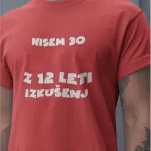Nisem 30, Sem 18 Z 12 Leti Izkušenj — detajl natisa