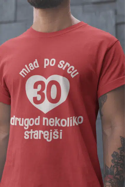 Majica Mlad Po Srcu 30 — različica 3