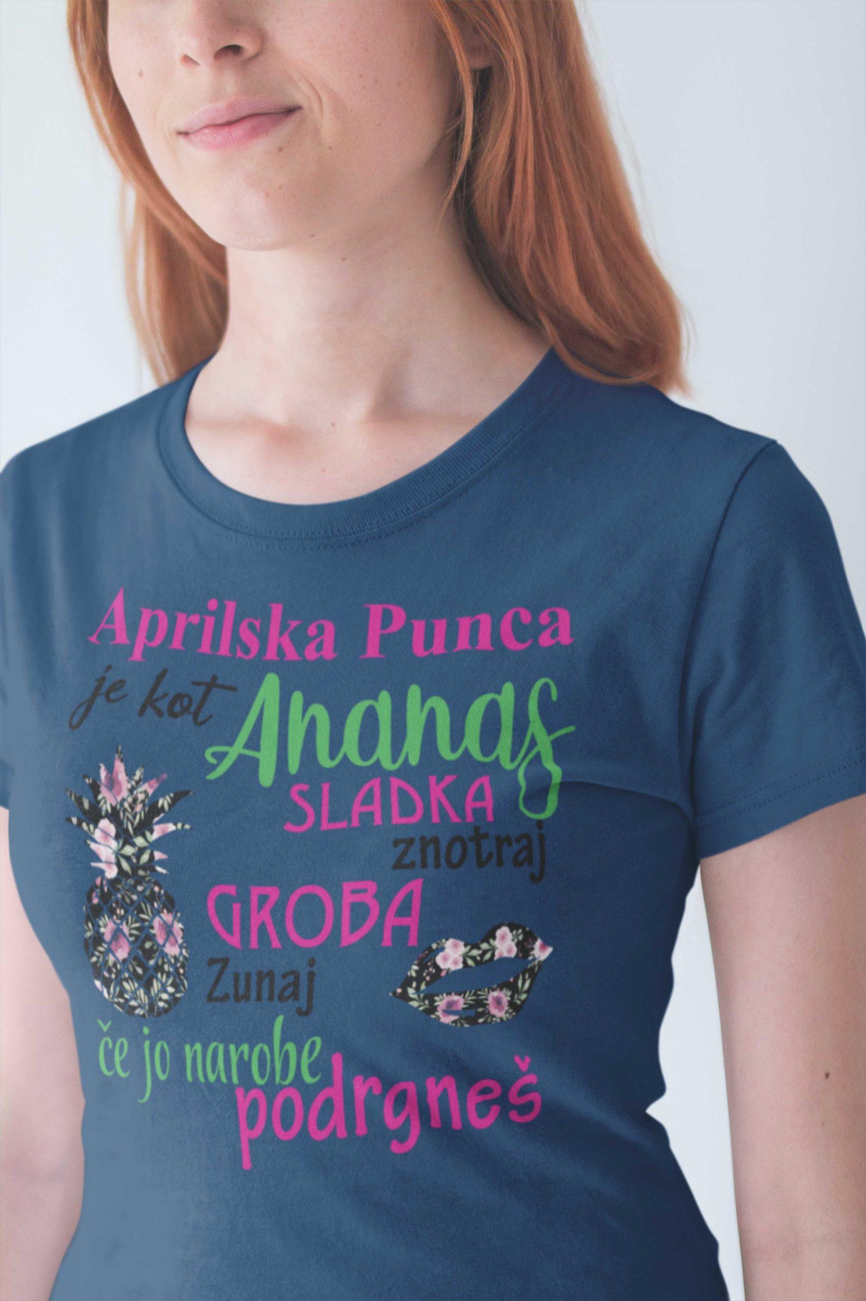 Majica Aprilska Punca — različica 3
