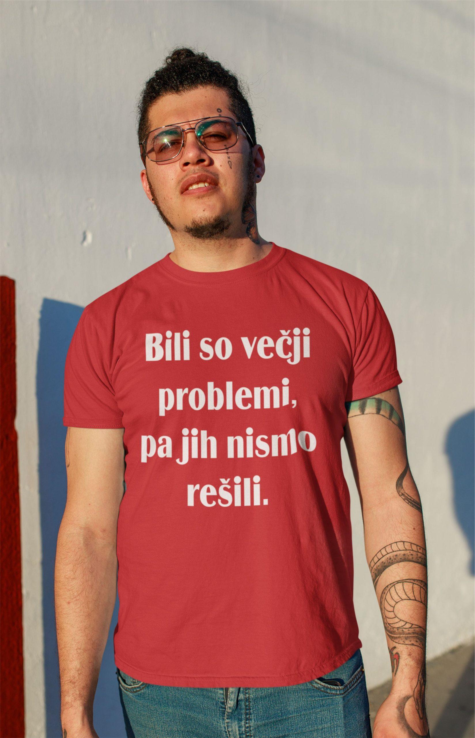 Bili so večji problemi, pa jih nismo rešili — tisk na majico
