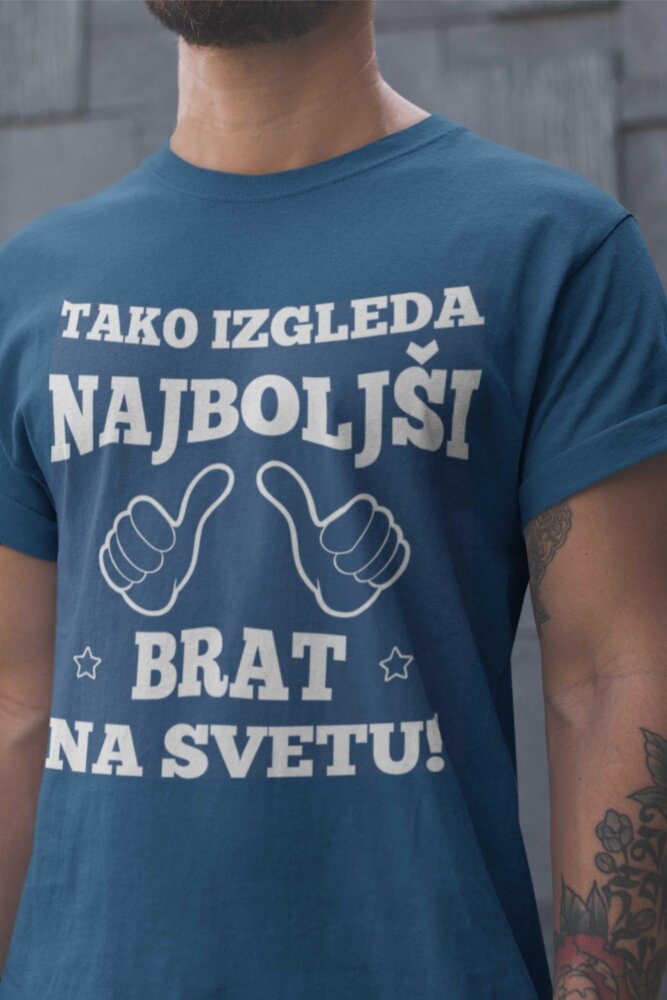 Tako Izgleda Najboljši [naziv po želji] — detajl natisa