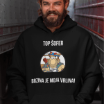 Kapucar Brzina Je Moja Vrlina — tisk na majico