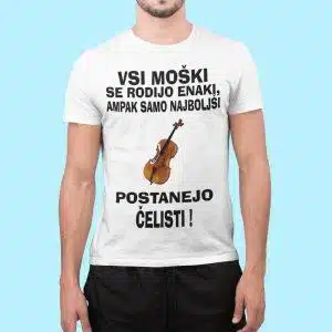 Majica - Najboljši Postanejo Čelisti — tisk na majico